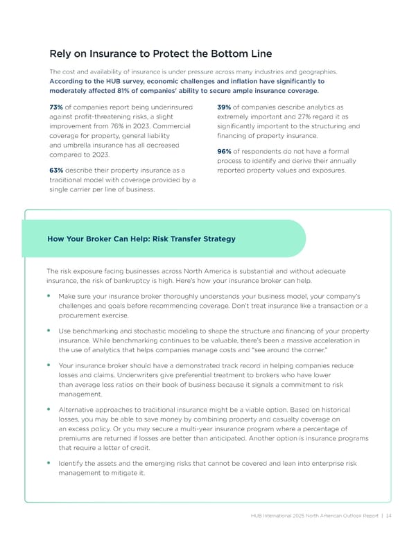 Outlook 2025: North American Report - Page 14
