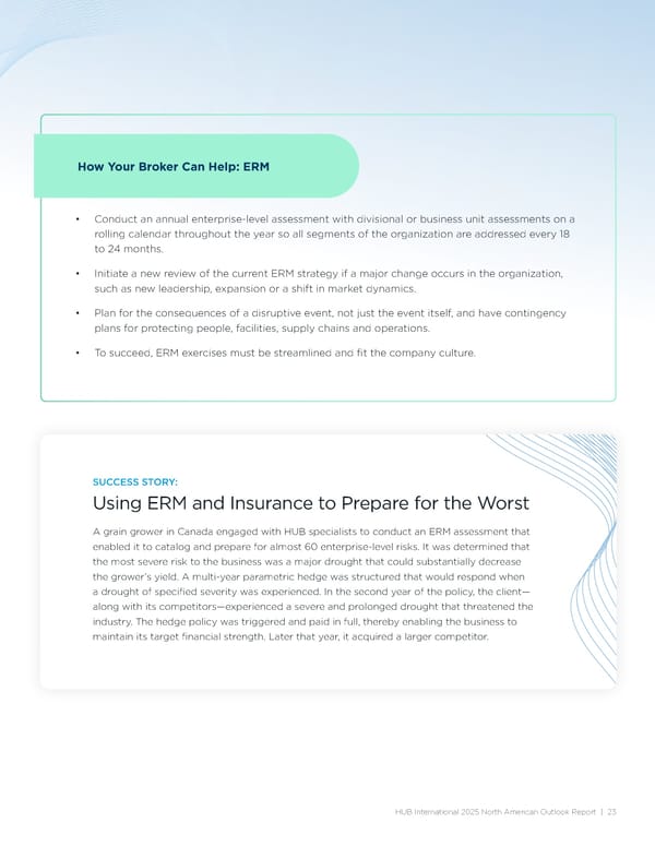 Outlook 2025: North American Report - Page 23
