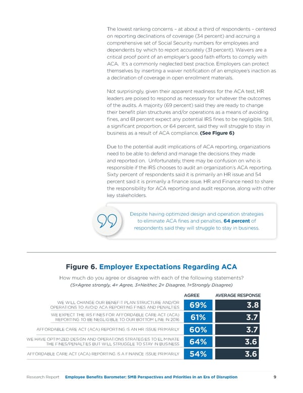 Employee Benefits Barometer: SMB Perspectives and Priorities in an Era of Disruption - Page 9