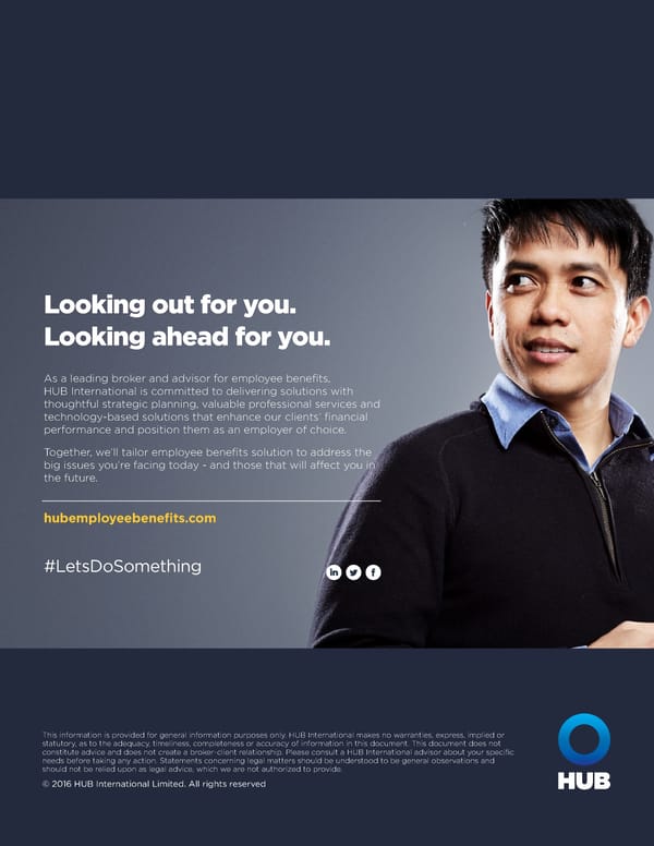 Employee Benefits Barometer: SMB Perspectives and Priorities in an Era of Disruption - Page 14
