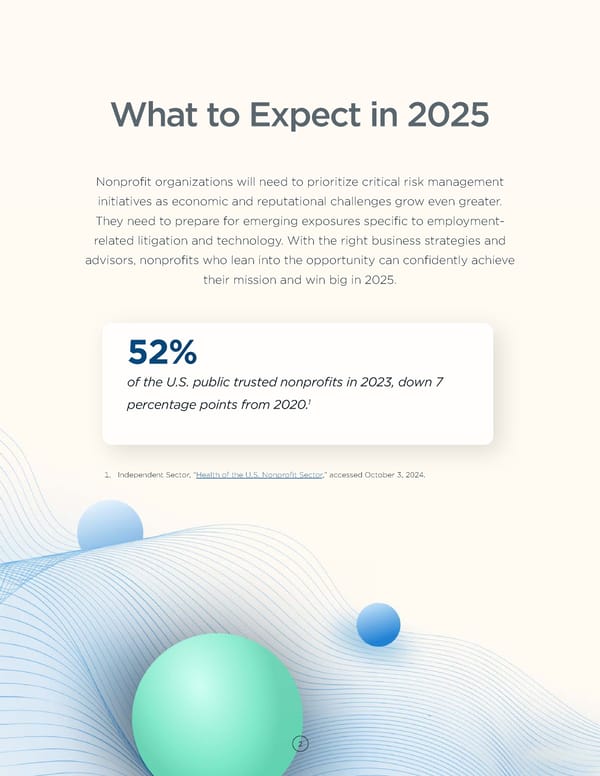 Building Nonprofit Resilience: 2025 Market Guide  - Page 2