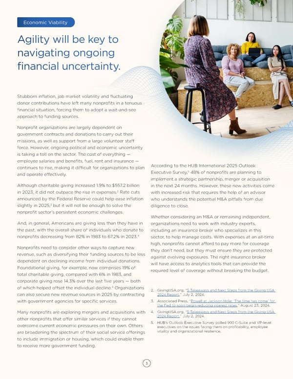 Building Nonprofit Resilience: 2025 Market Guide - Page 3