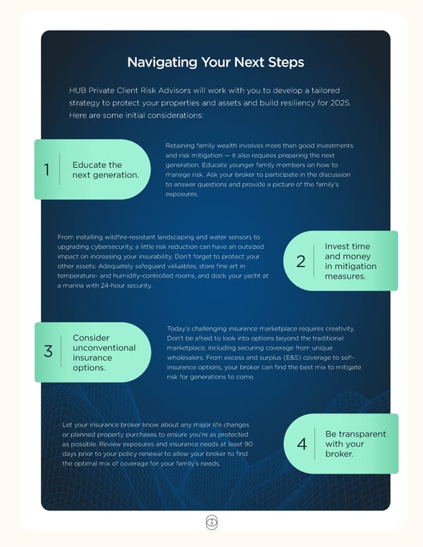 Navigating Risk in 2025: Protecting High-Value Assets and Estates - Page 7
