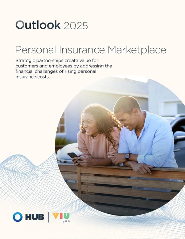 Personal Insurance Trends & Partnership Strategies for 2025 - Page 1