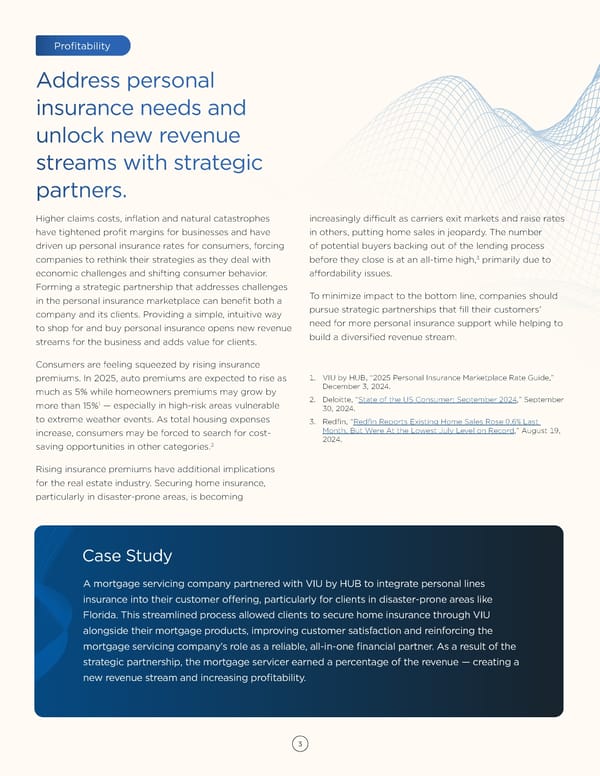 Personal Insurance Trends & Partnership Strategies for 2025 - Page 3