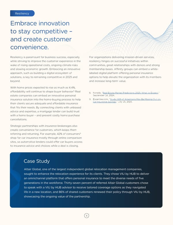 Personal Insurance Trends & Partnership Strategies for 2025 - Page 5