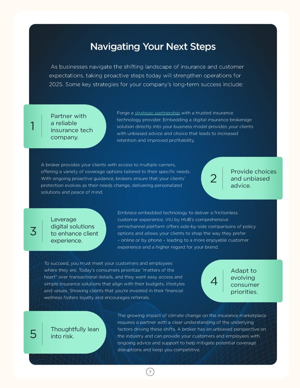 Personal Insurance Trends & Partnership Strategies for 2025 - Page 7