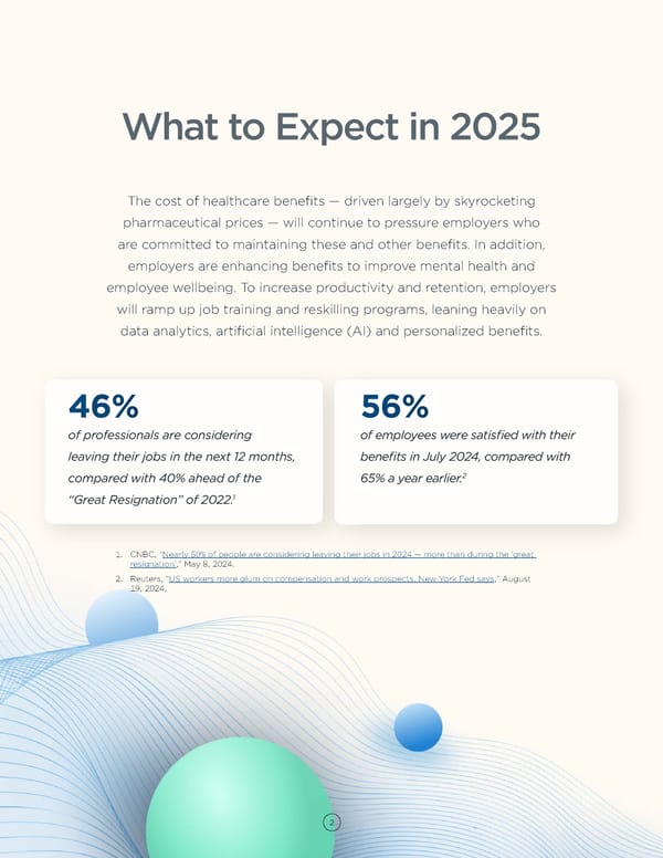 The Future of Employee Benefits: Strategies for 2025 - Page 2