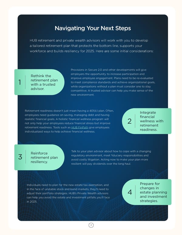 Navigating Retirement Planning: Strategies for 2025 - Page 7