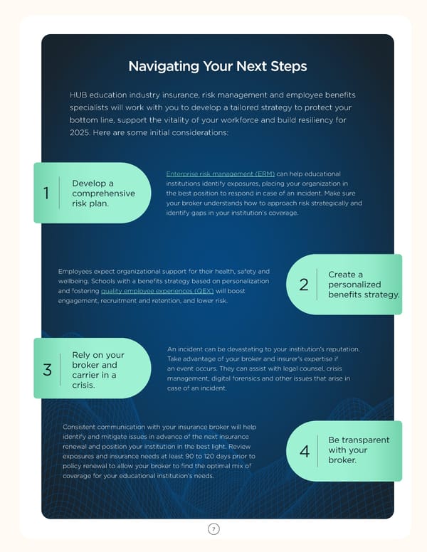 Navigating Risk Management in Education: Strategies for 2025 - Page 7