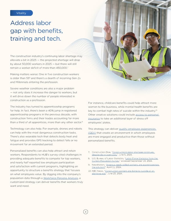 Navigating Construction Risks and Opportunities in 2025 - Page 4