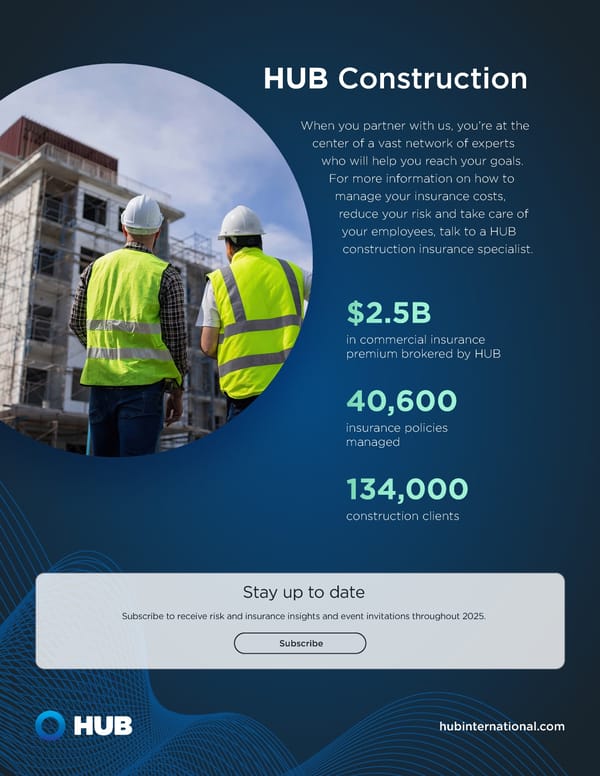 Navigating Construction Risks and Opportunities in 2025 - Page 11